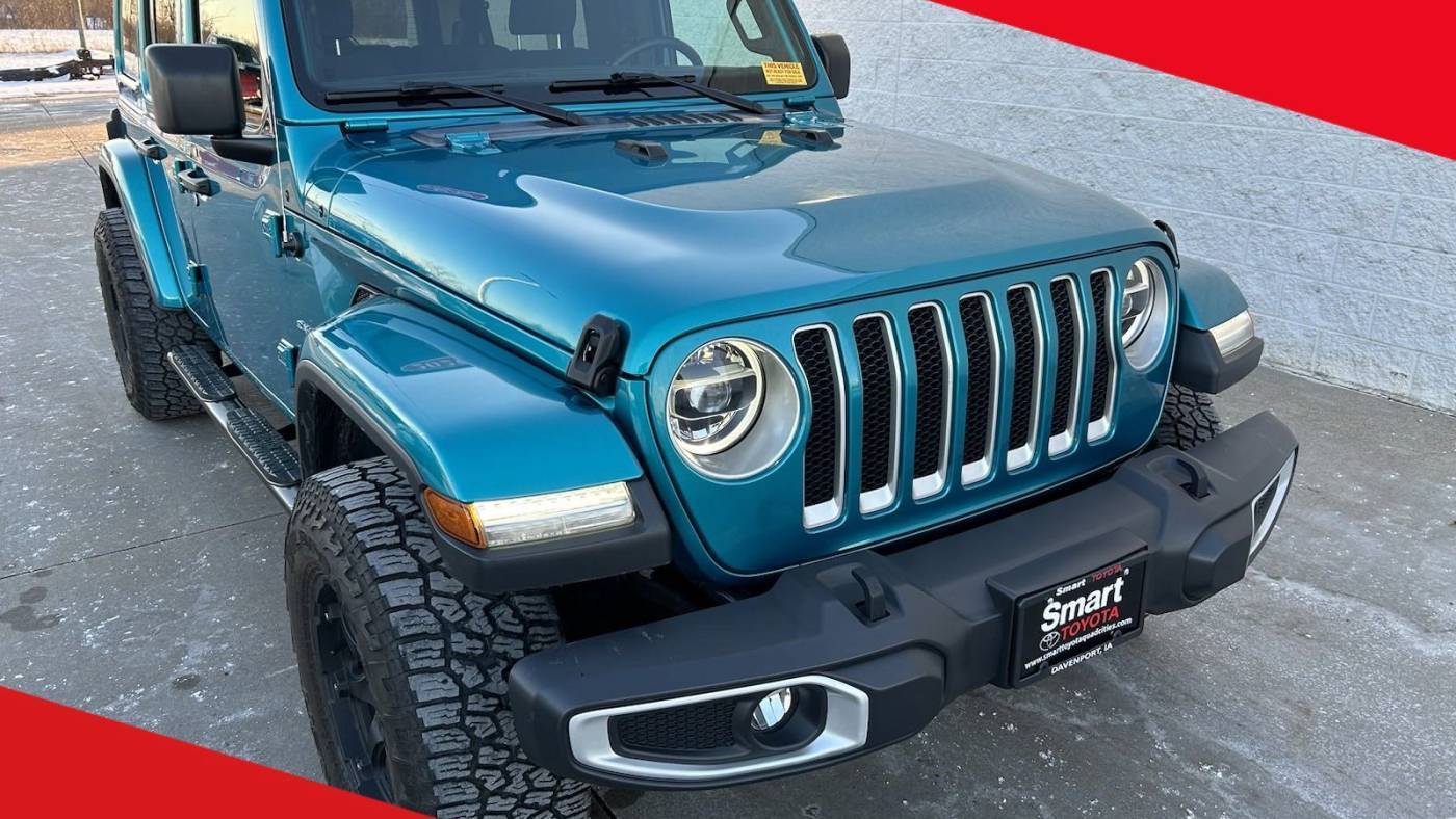 2020 Jeep Wrangler Sahara — SUV — 72,593 mi — Davenport, IA