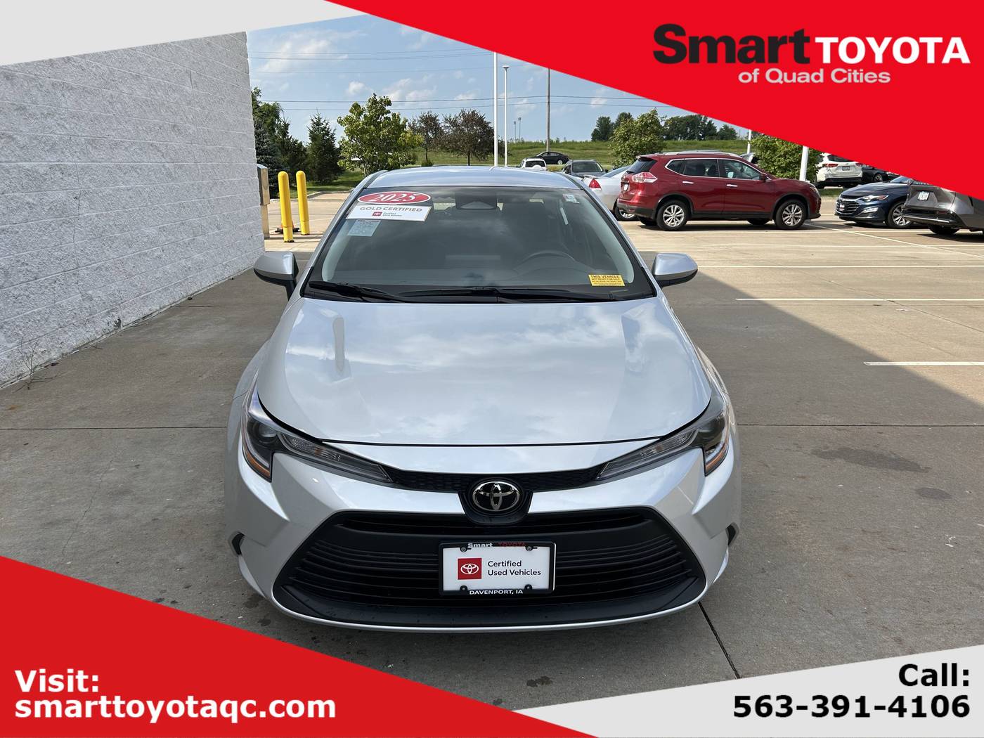 2025 Toyota Corolla LE — Sedan — 2,609 mi — Davenport, IA