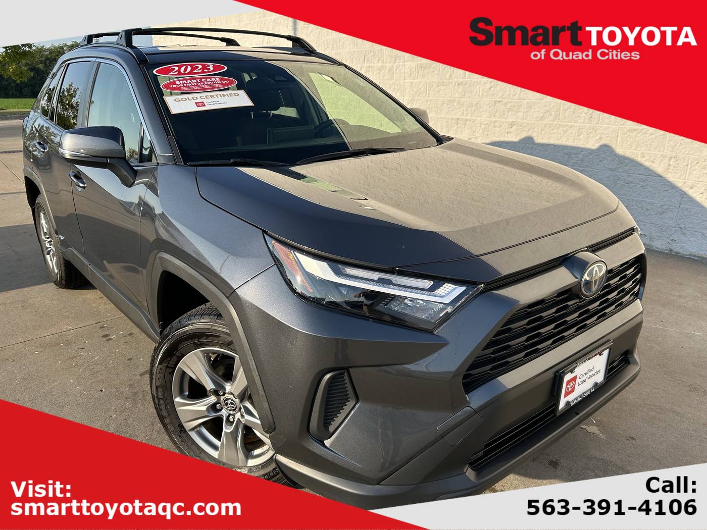 2023 Toyota RAV4 Hybrid LE — SUV — 24,698 mi — Davenport, IA