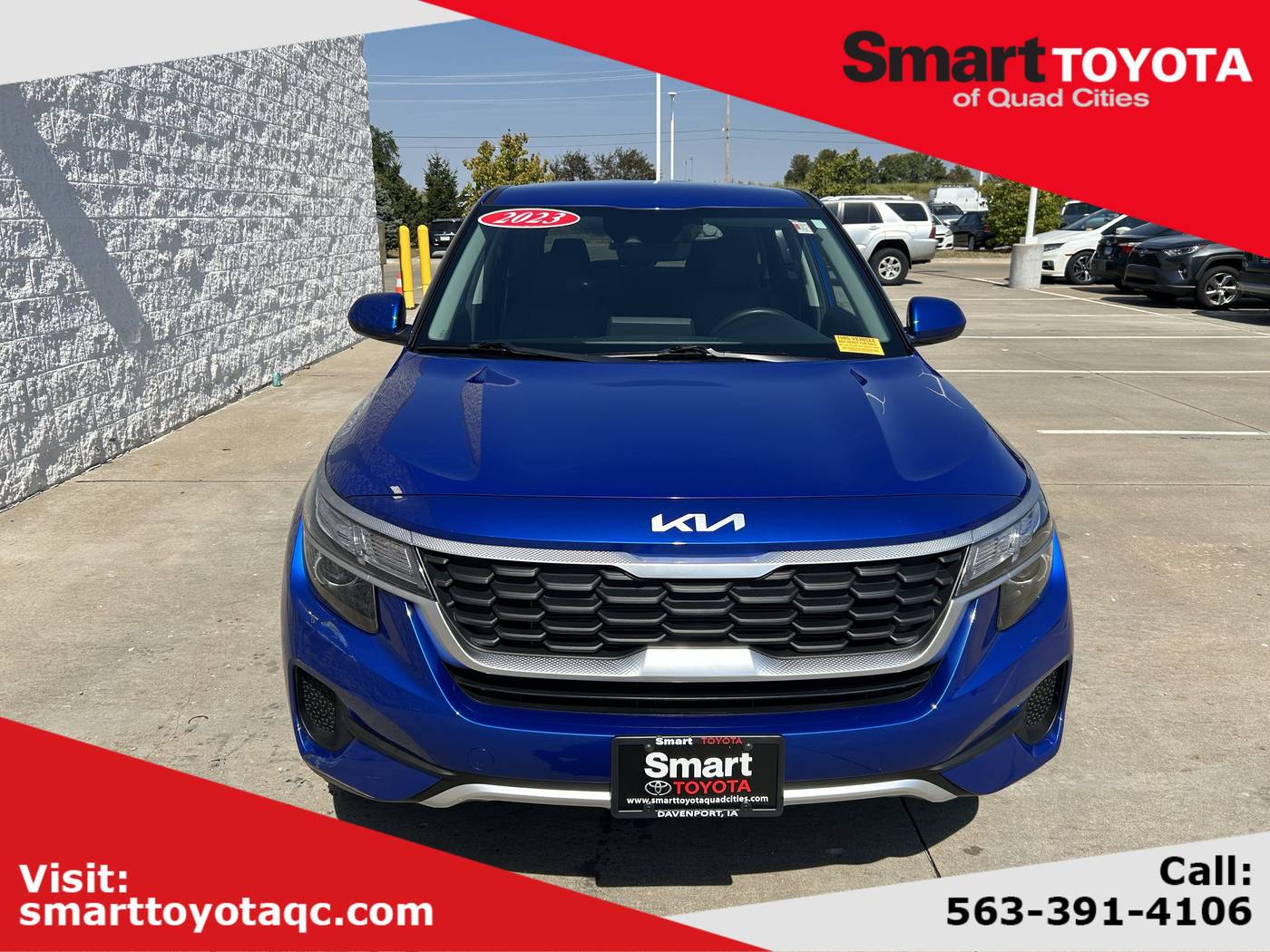 2023 Kia Seltos LX — SUV — 24,279 mi — Davenport, IA
