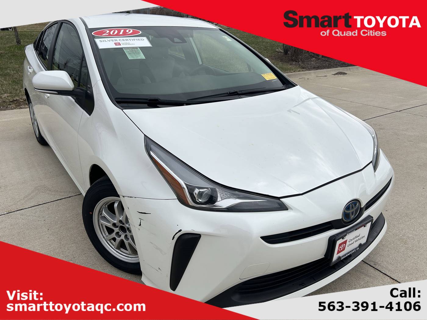 2019 Toyota Prius Limited — Hatchback — 108,791 mi — Davenport, IA