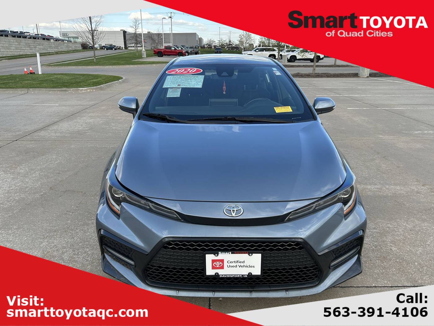 2020 Toyota Corolla SE — Sedan — 79,775 mi — Davenport, IA