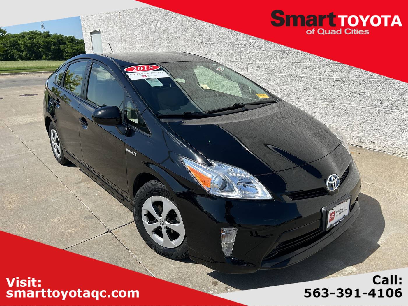 2015 Toyota Prius Four — Hatchback — 124,528 mi — Davenport, IA