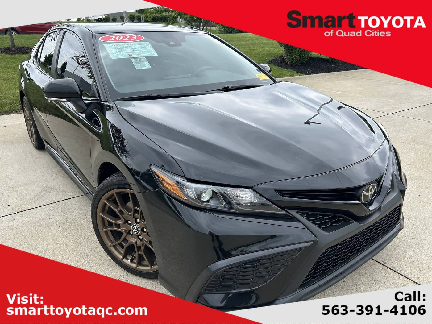 2023 Toyota Camry SE Nightshade — Sedan — 45,235 mi — Davenport, IA