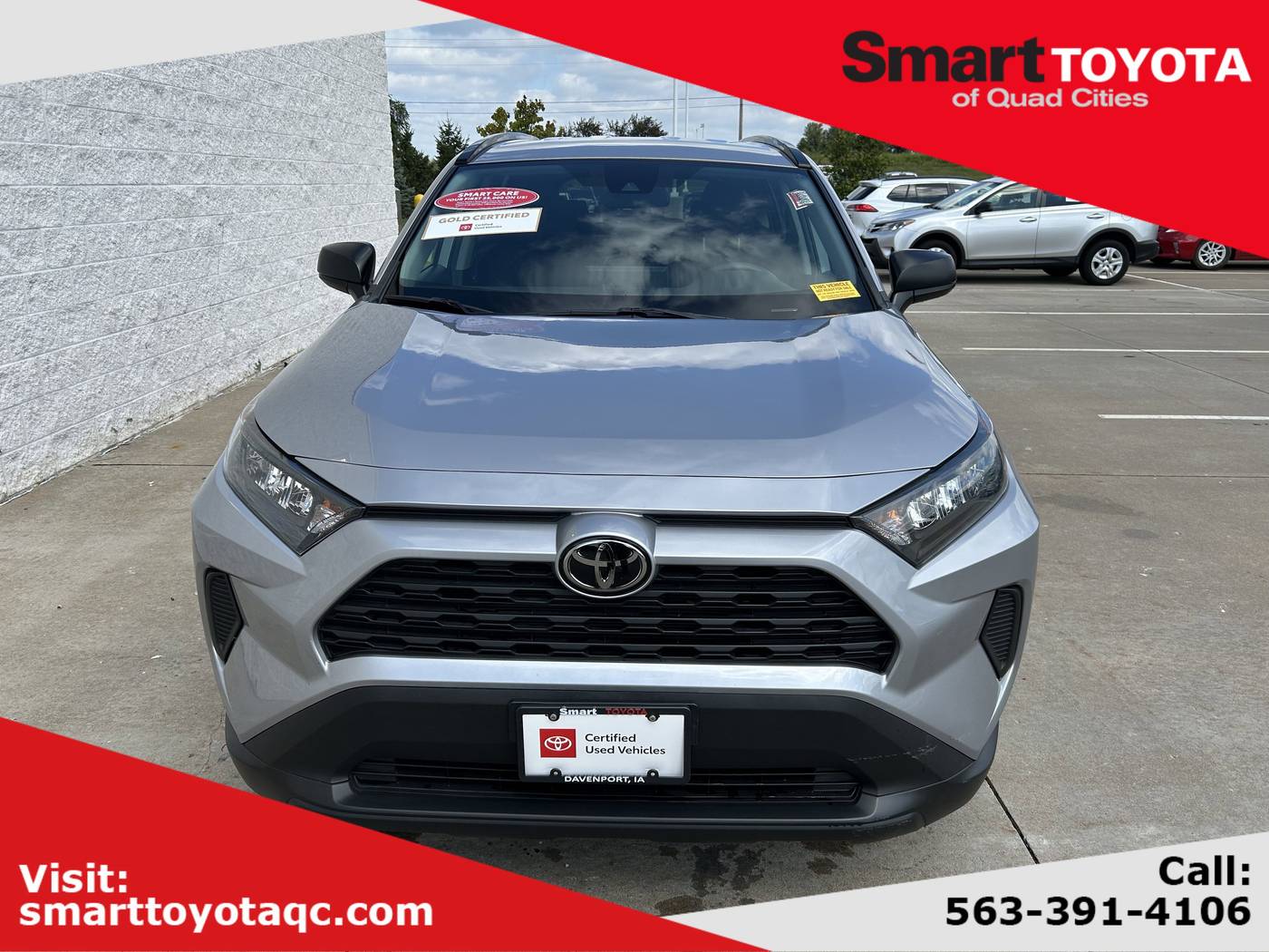 2021 Toyota RAV4 LE — SUV — 33,711 mi — Davenport, IA