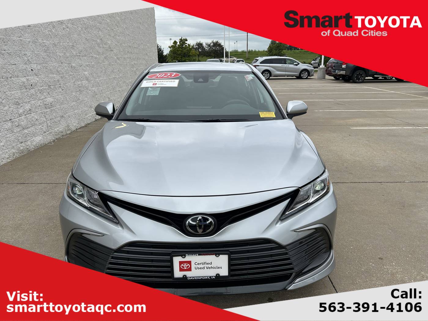 2023 Toyota Camry LE — Sedan — 15,165 mi — Davenport, IA