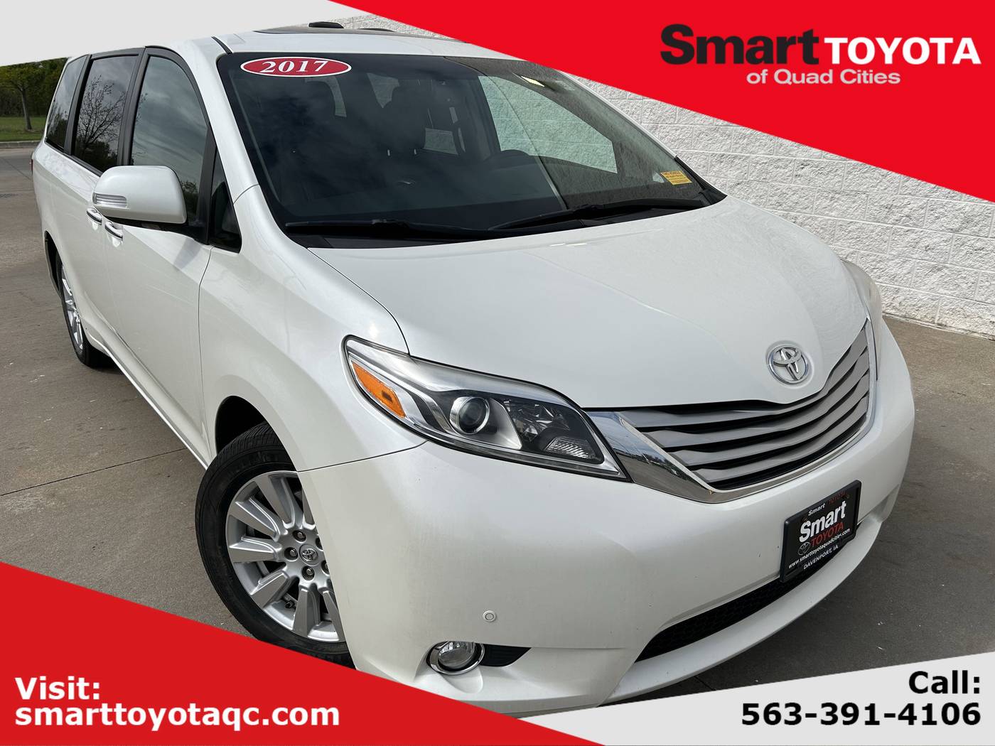 2017 Toyota Sienna L — Minivan — 144,735 mi — Davenport, IA