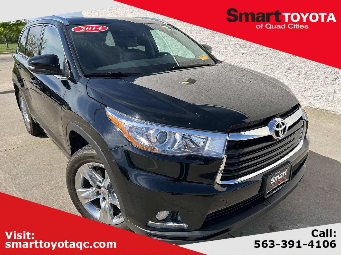 2014 Toyota Highlander Limited — SUV — 67,972 mi — Davenport, IA