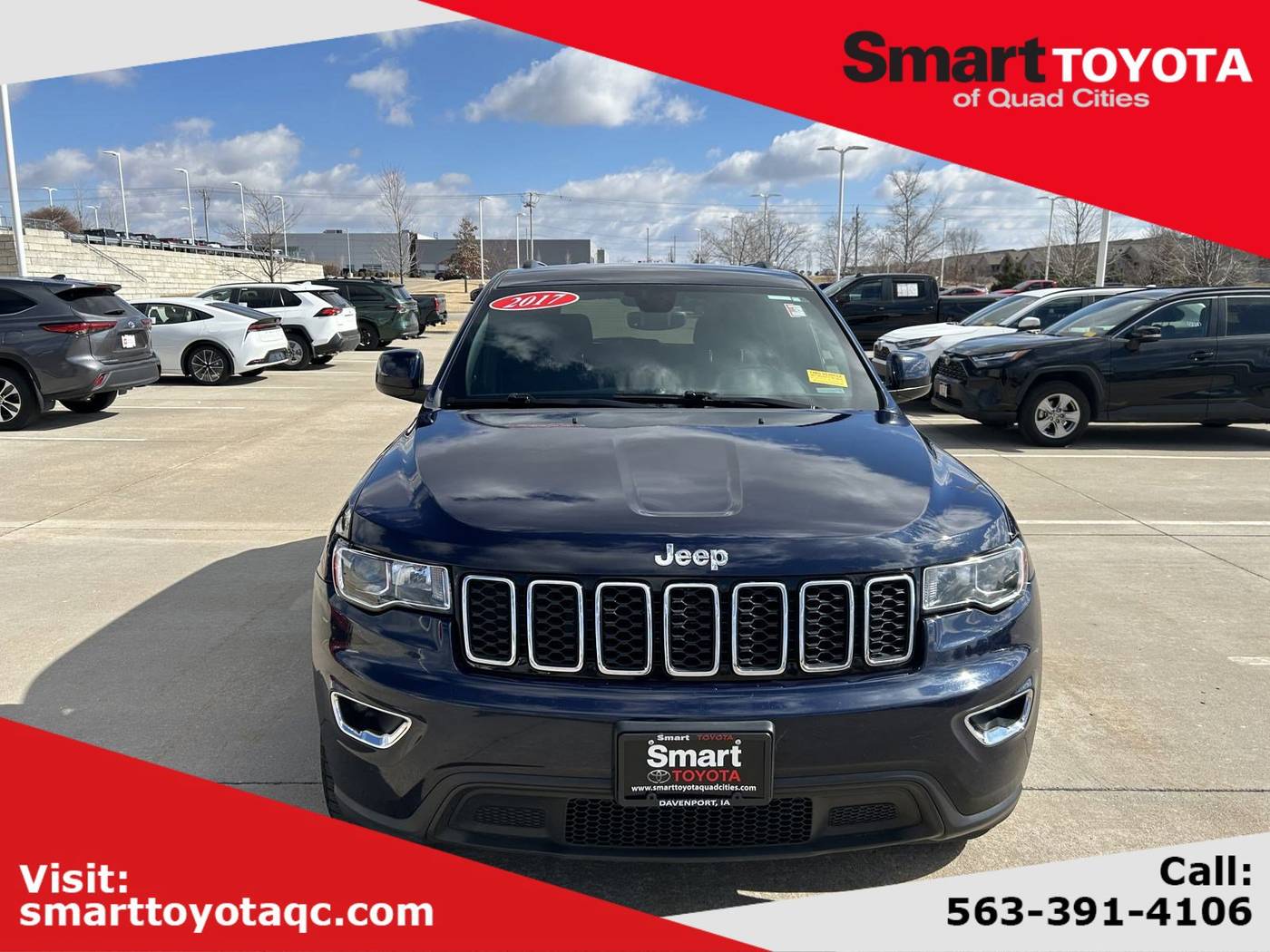 2017 Jeep Grand Cherokee Laredo — SUV — 115,377 mi — Davenport, IA