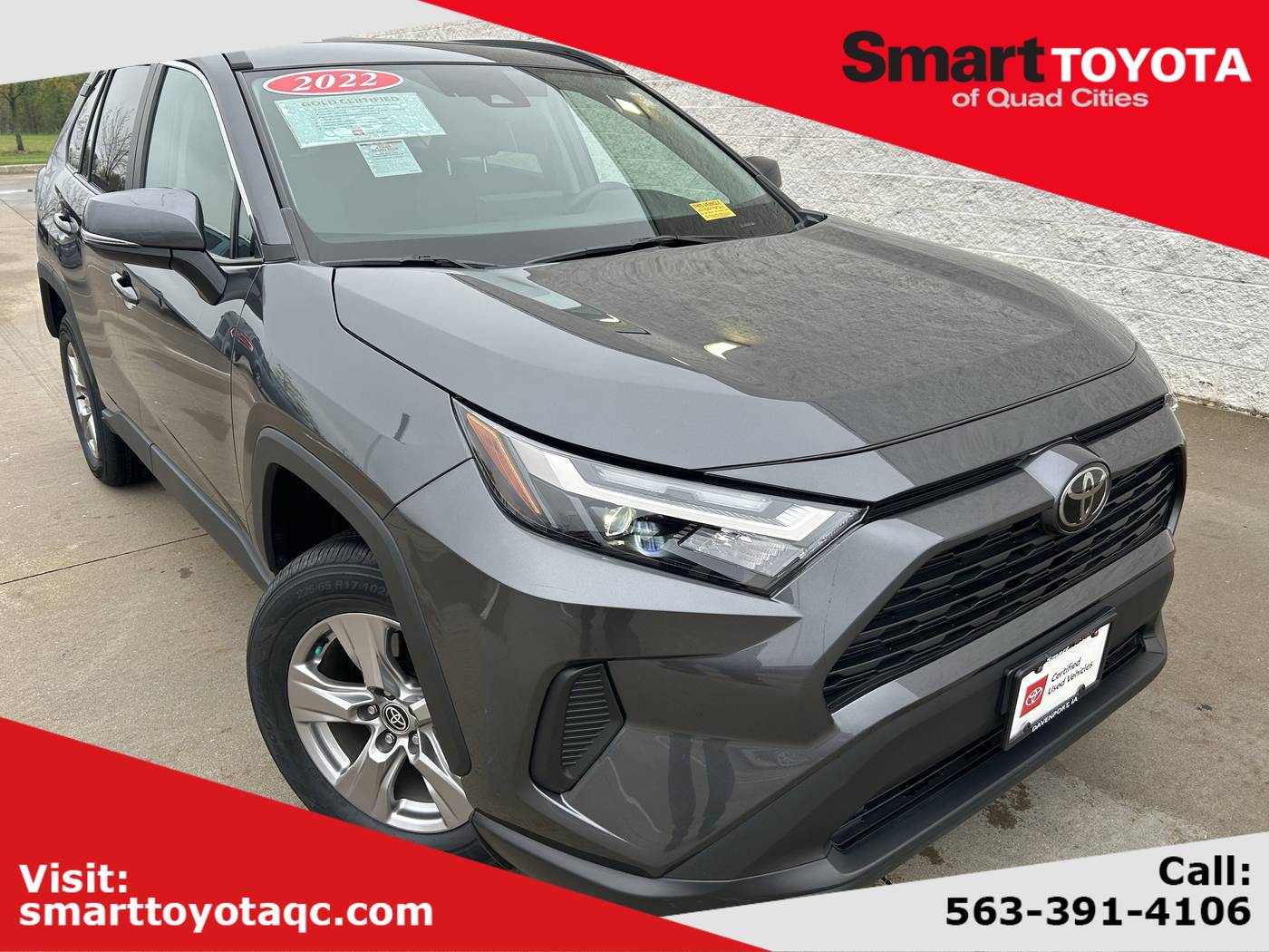 2022 Toyota RAV4 XLE — SUV — 33,477 mi — Davenport, IA