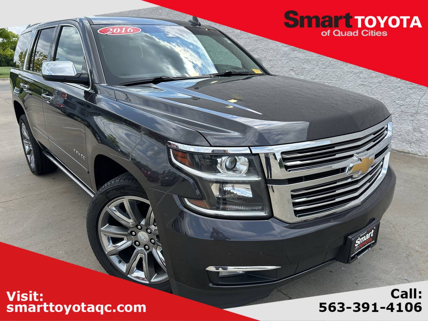 2016 Chevrolet Tahoe LTZ — SUV — 153,780 mi — Davenport, IA