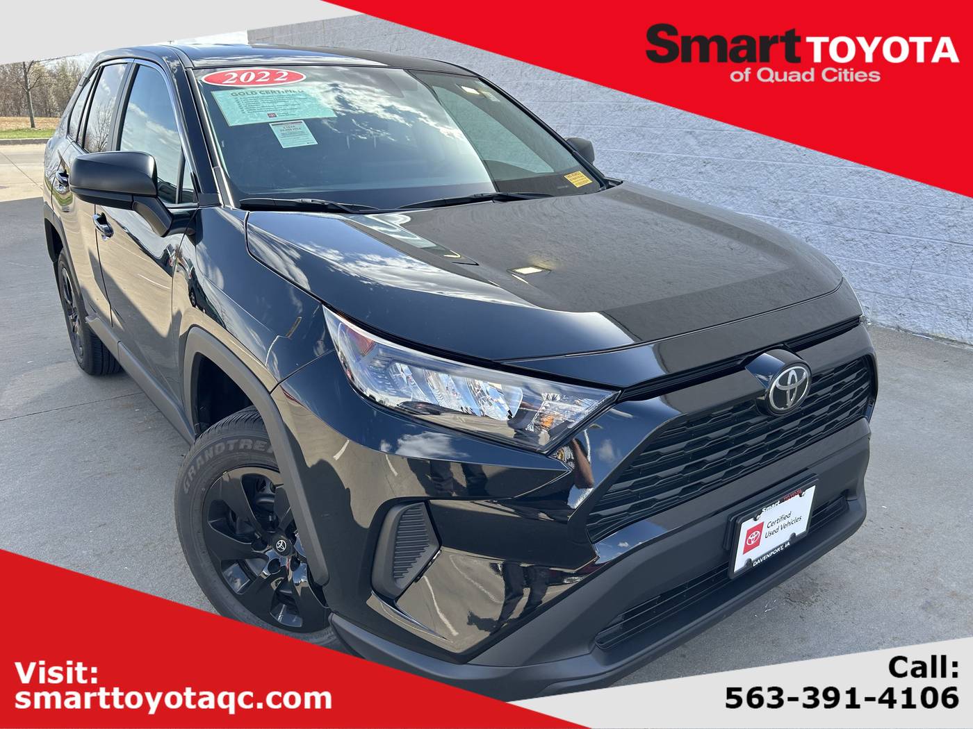 2022 Toyota RAV4 LE — SUV — 20,802 mi — Davenport, IA