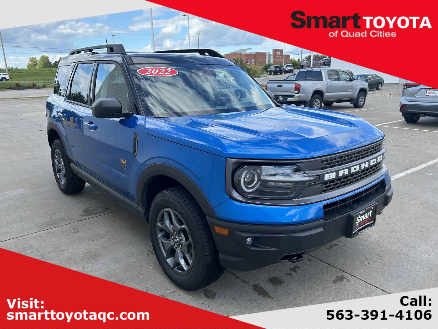 2022 Ford Bronco Sport Badlands — SUV — 48,905 mi — Davenport, IA