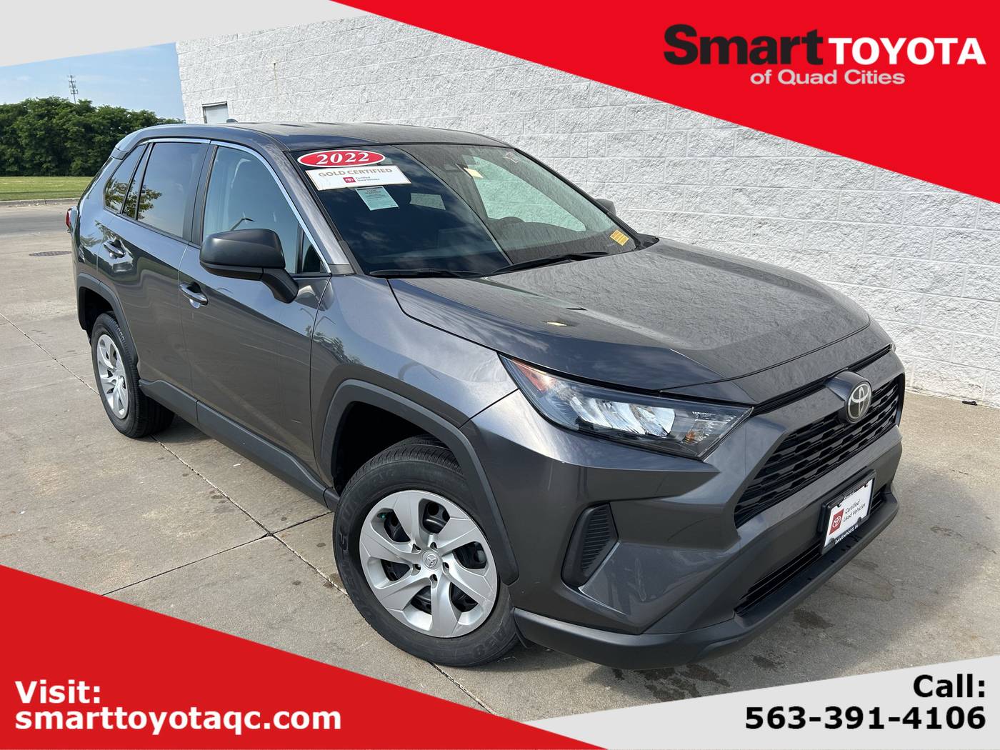 2022 Toyota RAV4 LE — SUV — 35,626 mi — Davenport, IA