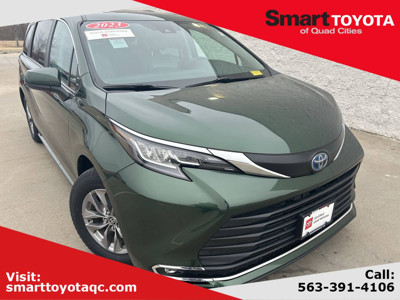 2023 Toyota Sienna XLE — Minivan — 51,212 mi — Davenport, IA