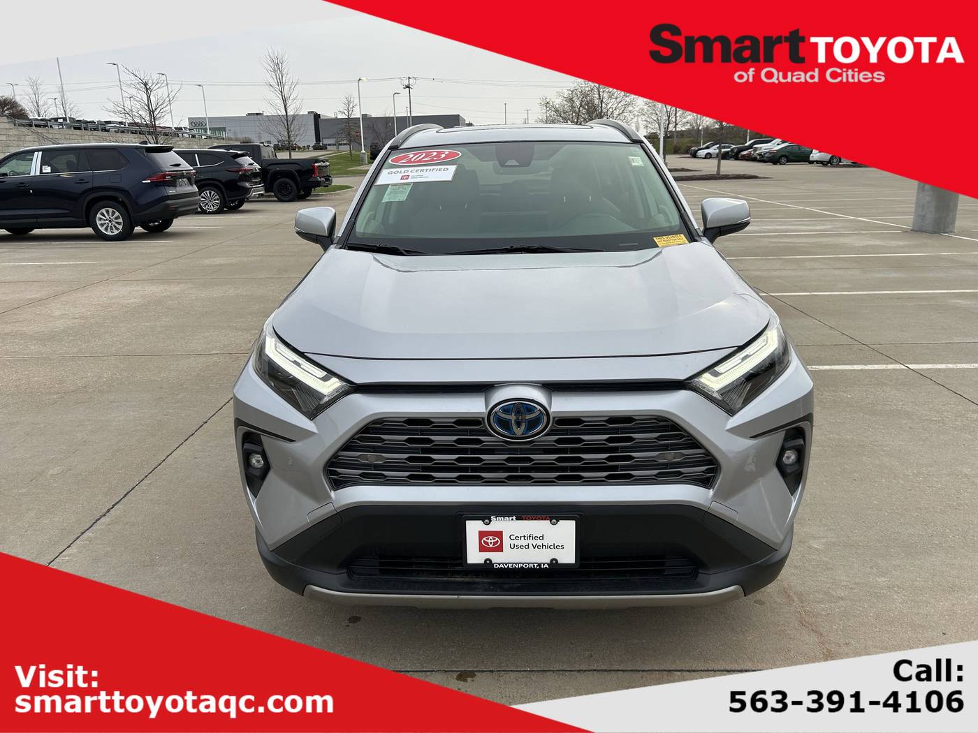 2023 Toyota RAV4 Hybrid Limited — SUV — 19,030 mi — Davenport, IA
