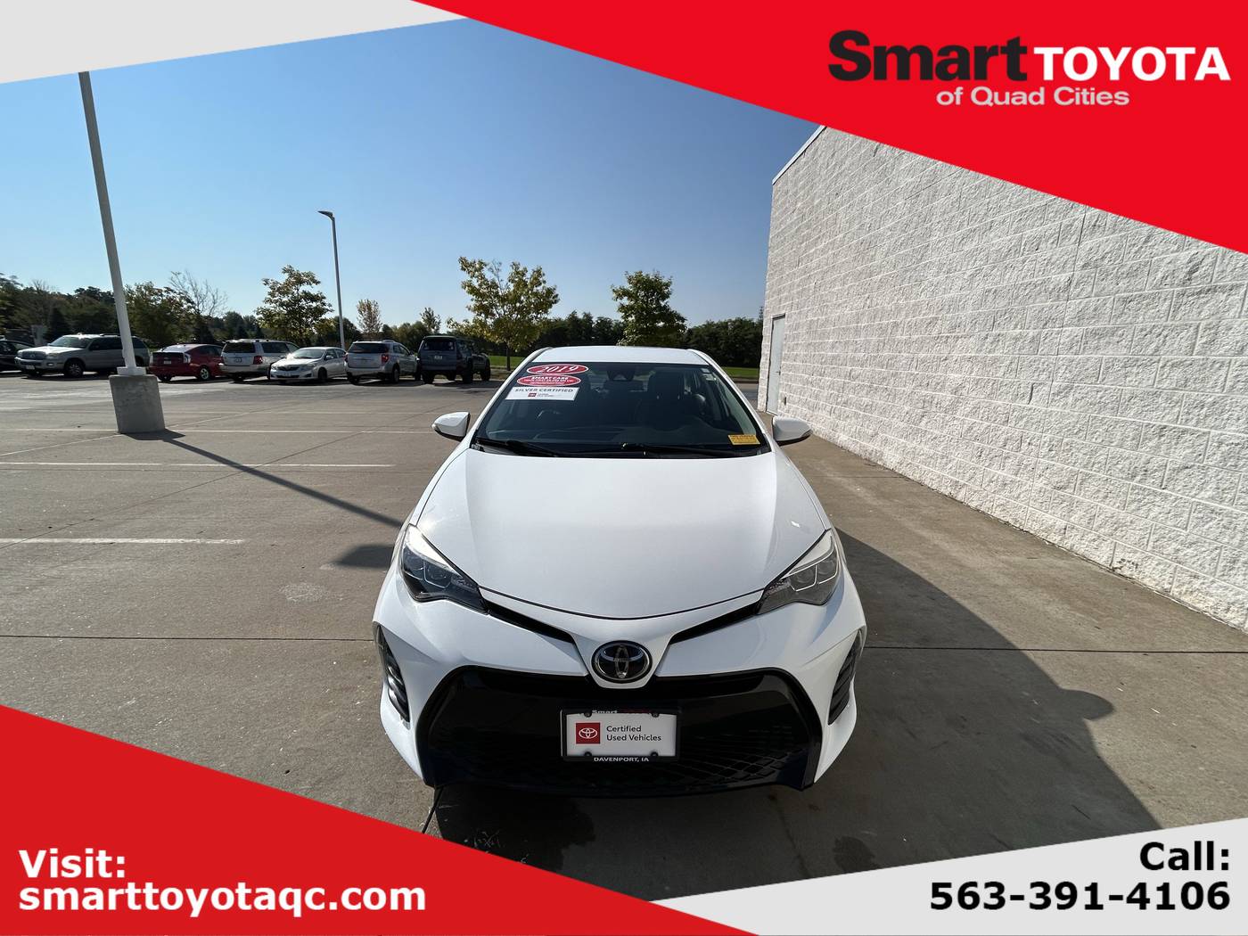 2019 Toyota Corolla SE — Sedan — 51,929 mi — Davenport, IA