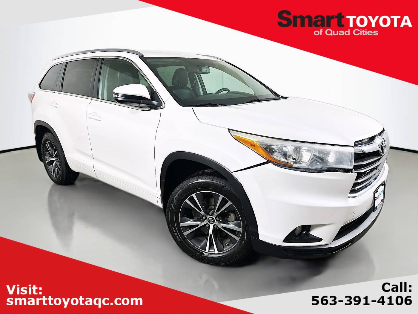 2016 Toyota Highlander XLE — SUV — 174,289 mi — Davenport, IA