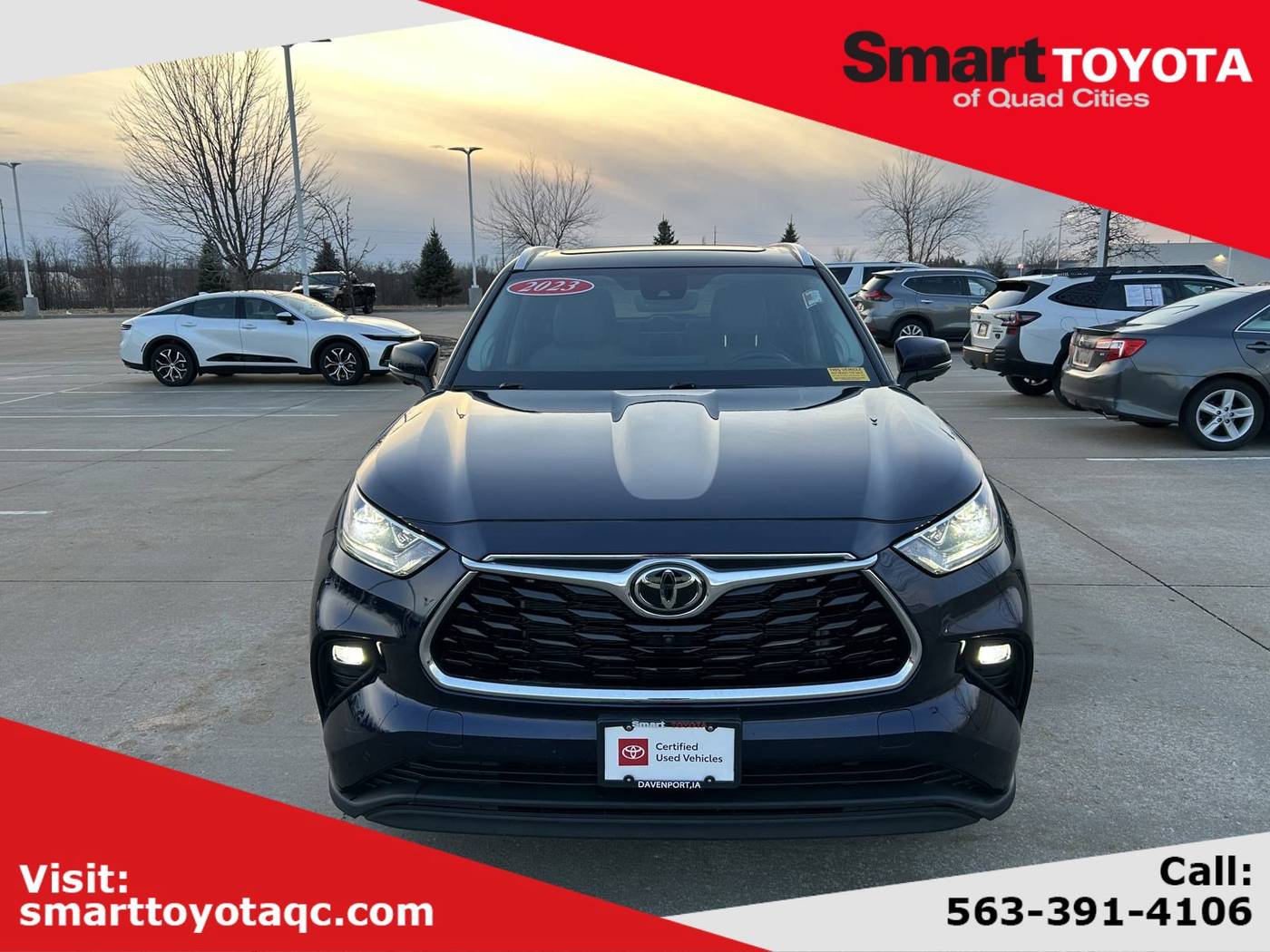 2023 Toyota Highlander Limited — SUV — 26,613 mi — Davenport, IA