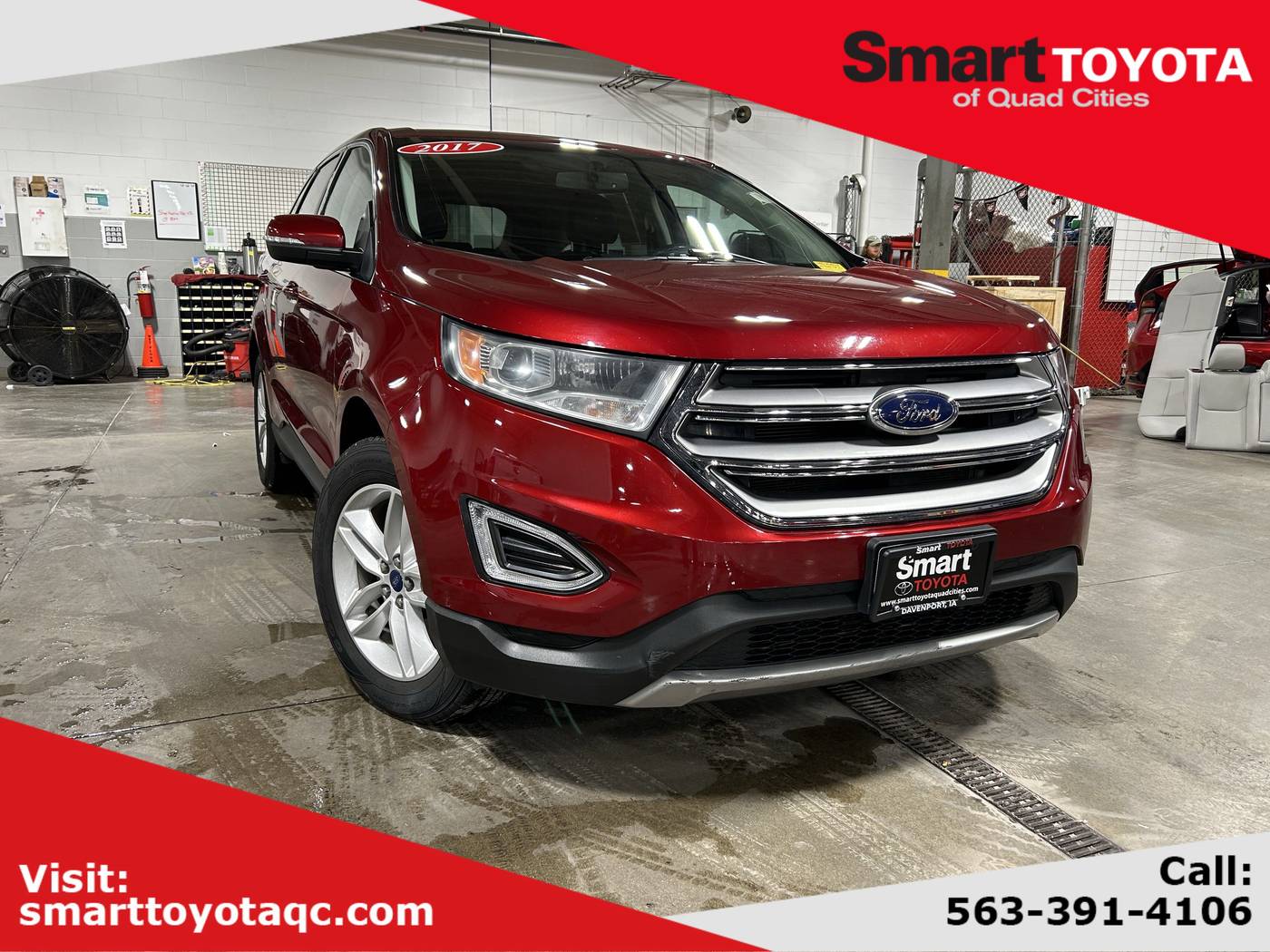 2017 Ford Edge SEL — SUV — 138,721 mi — Davenport, IA