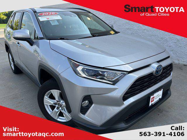 2020 Toyota RAV4 Hybrid XLE — SUV — 55,849 mi — Davenport, IA
