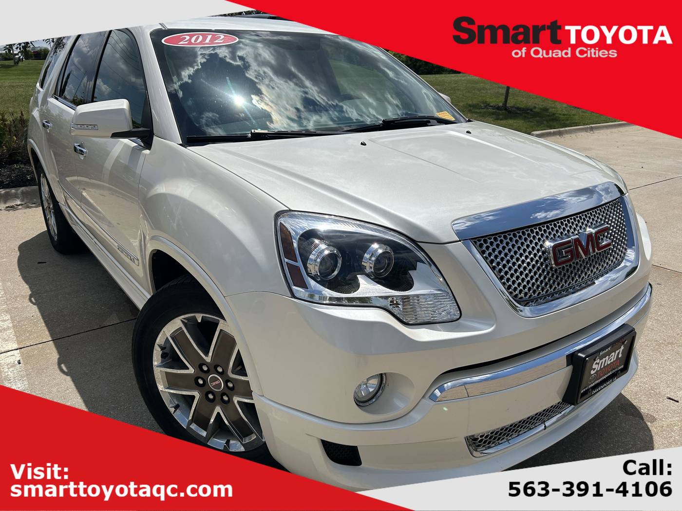 2012 GMC Acadia Denali — SUV — 172,532 mi — Davenport, IA