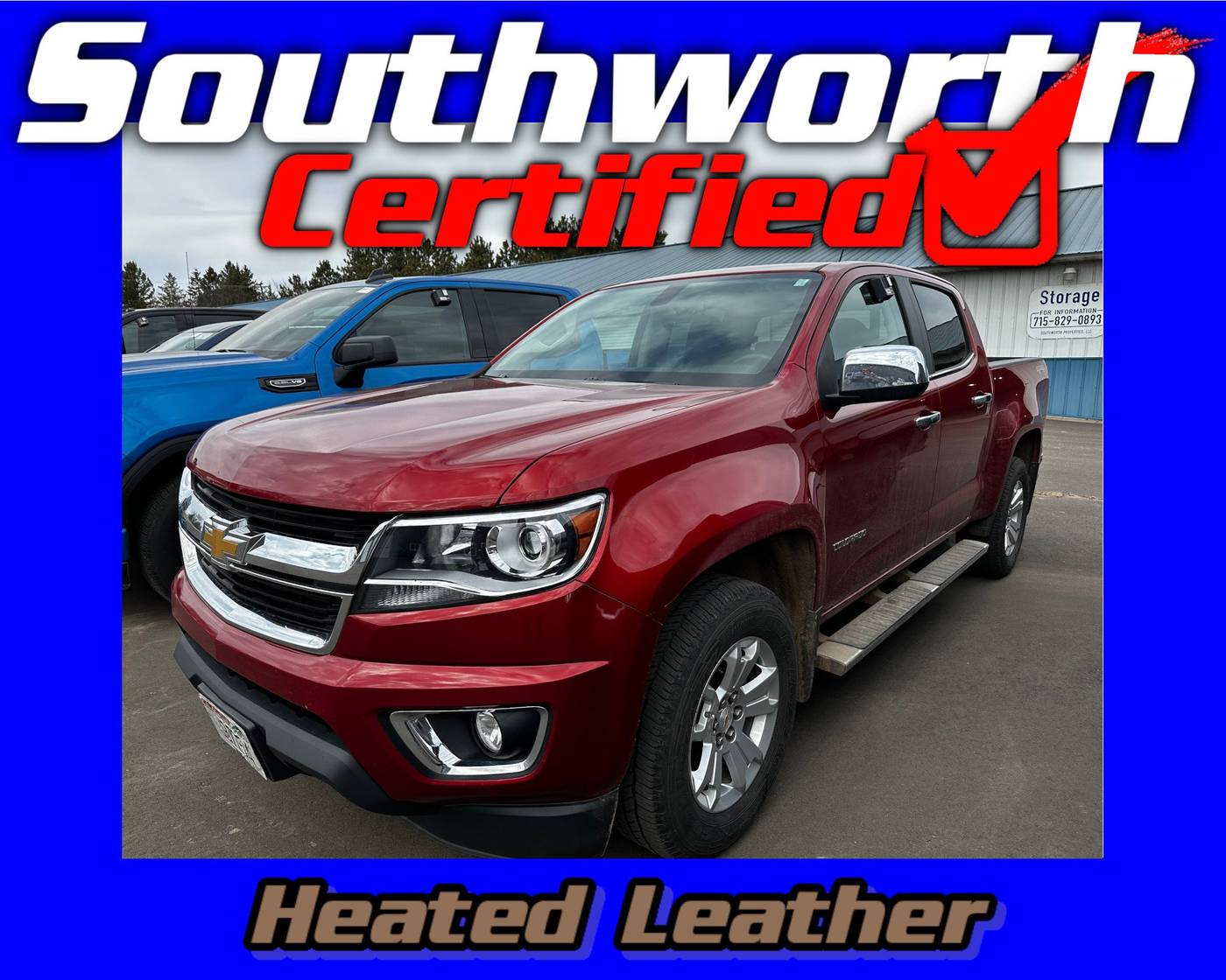 2016 Chevrolet Colorado LT — Pickup Truck — 74,937 mi — Bloomer, WI