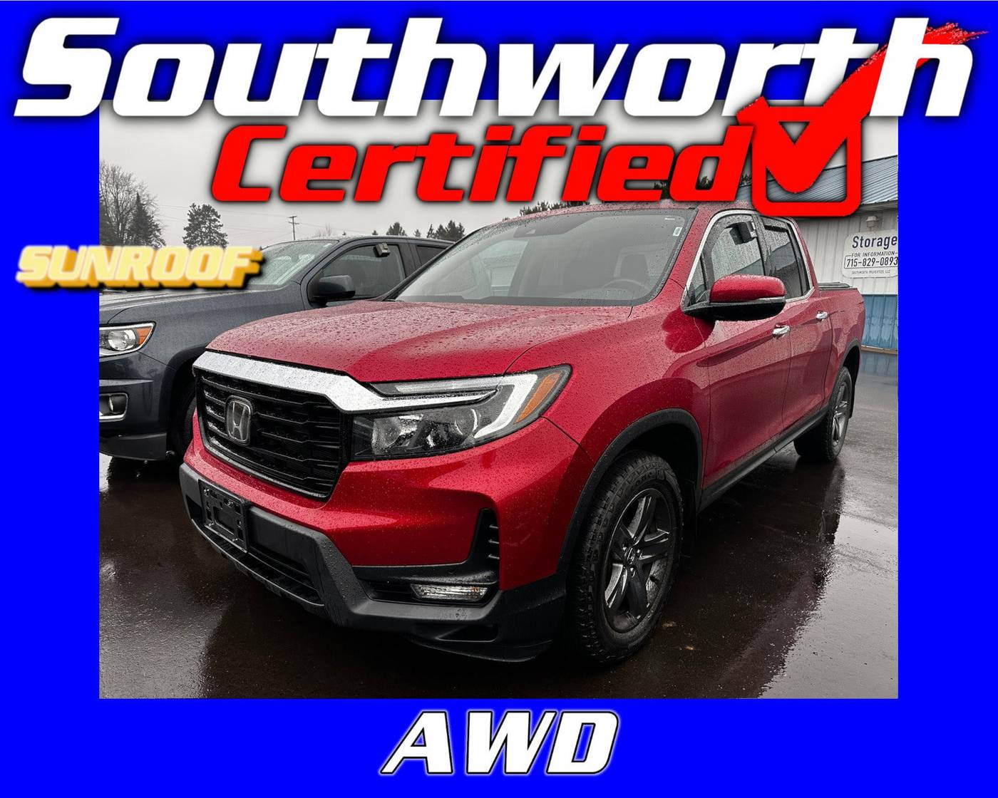 2022 Honda Ridgeline RTL-E — Pickup Truck — 32,902 mi — Bloomer, WI