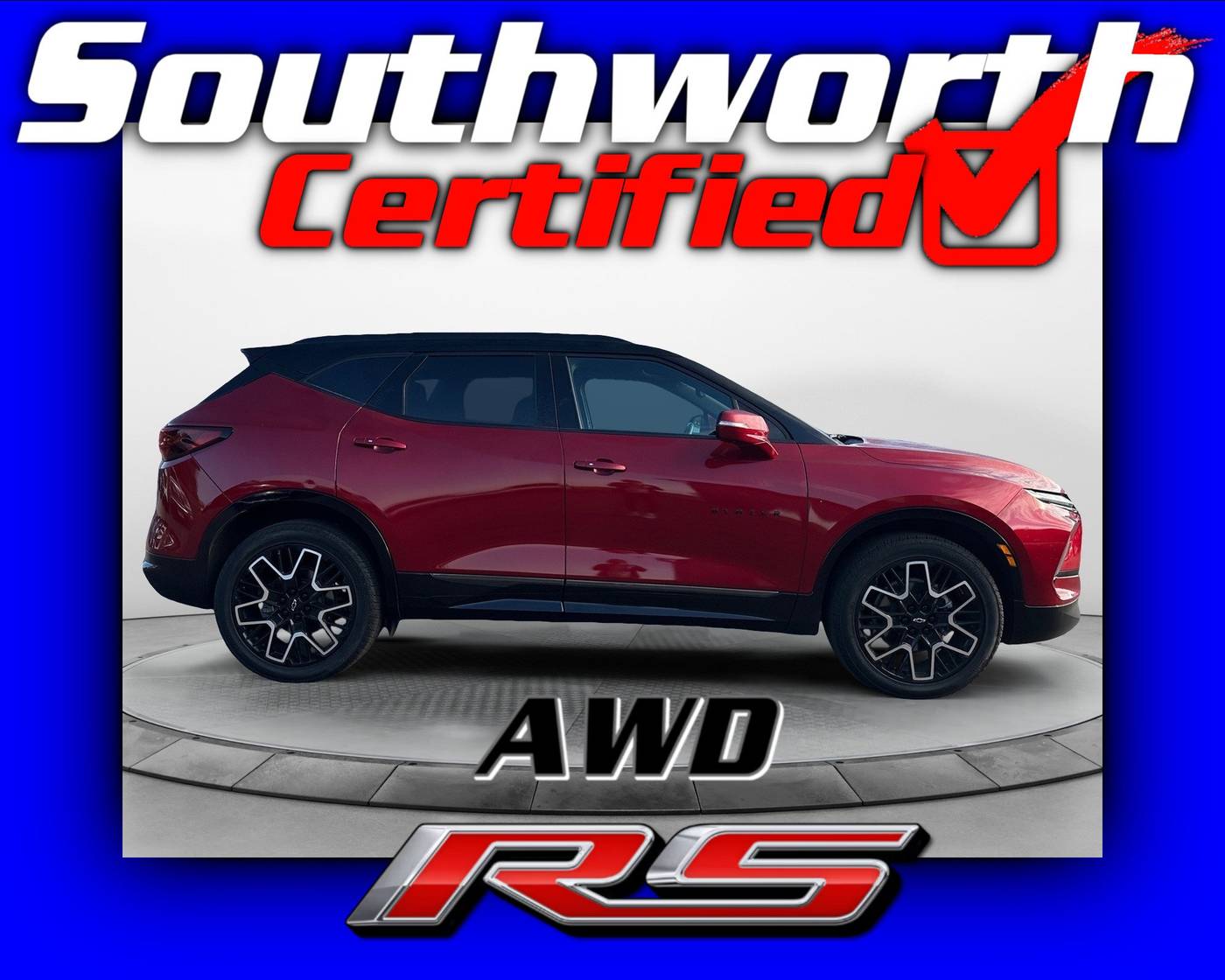 2023 Chevrolet Blazer RS — SUV — 34,216 mi — Bloomer, WI