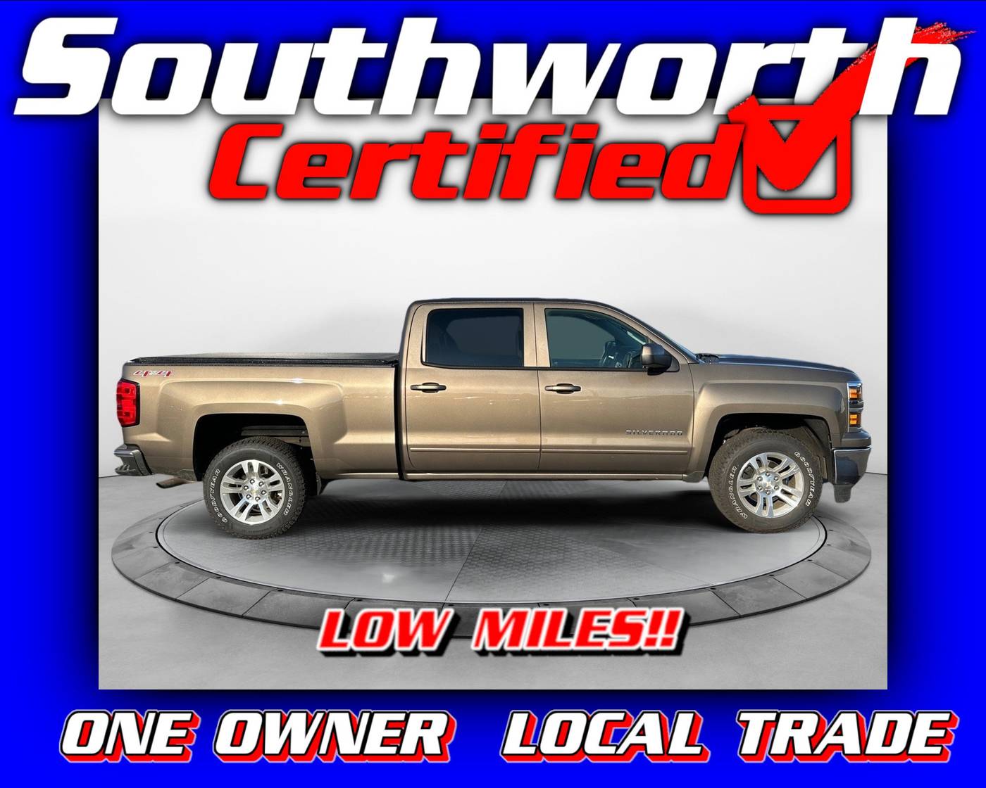 2015 Chevrolet Silverado 1500 LT — Pickup Truck — 49,651 mi — Bloomer, WI