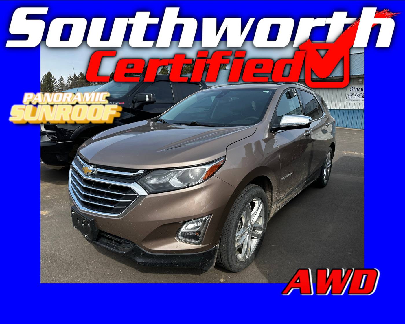 2018 Chevrolet Equinox Premier — SUV — 143,852 mi — Bloomer, WI