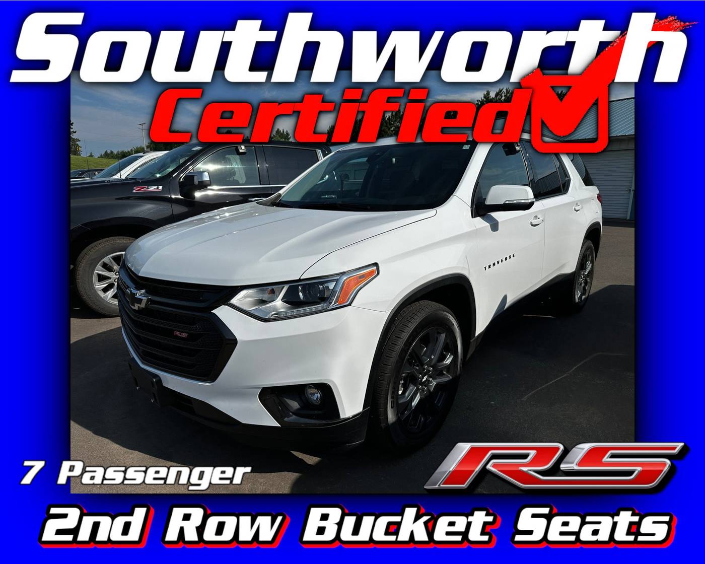 2021 Chevrolet Traverse RS — SUV — 16,358 mi — Bloomer, WI