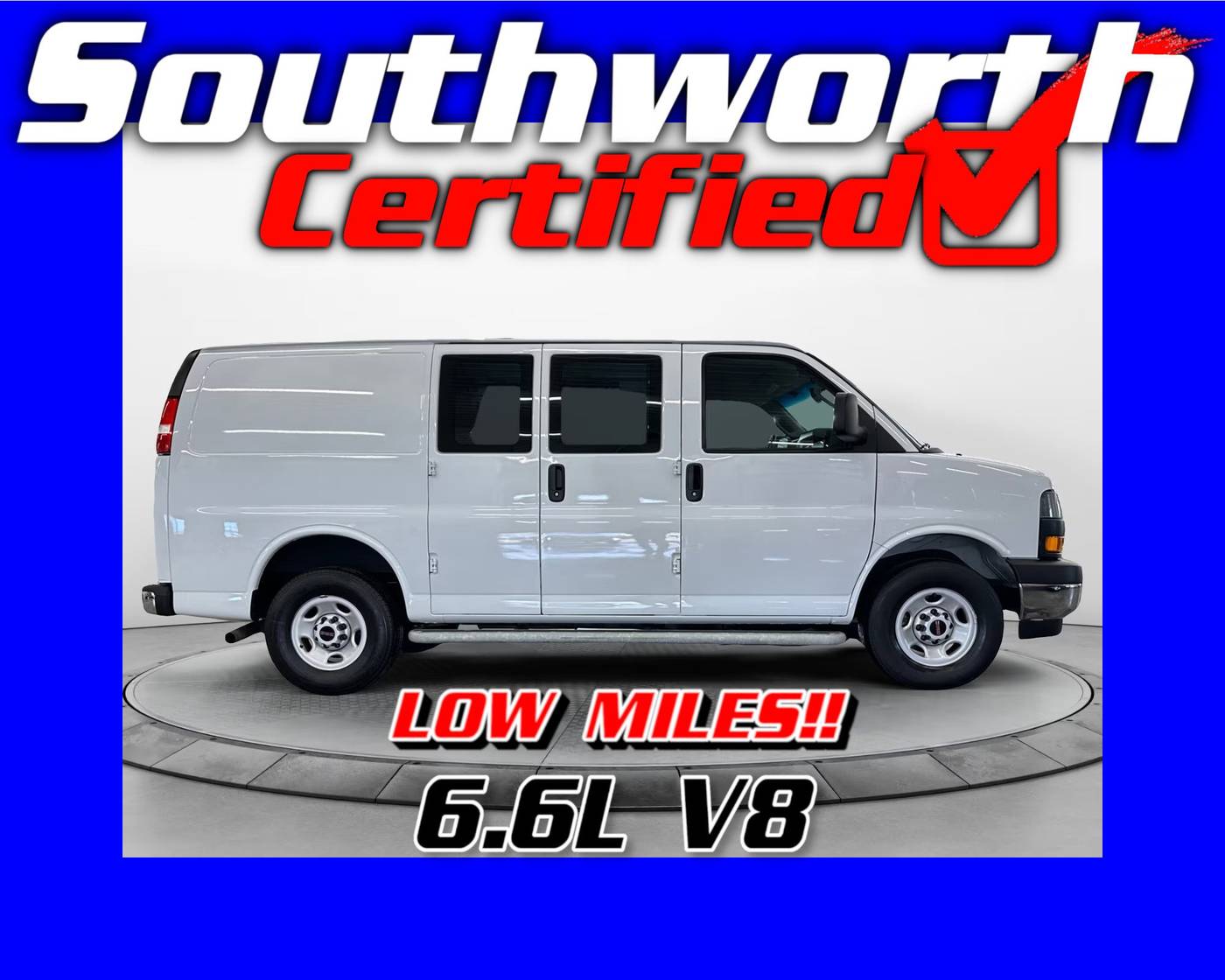 2022 GMC Savana Cargo Van Base — Cargo Van — 18,366 mi — Bloomer, WI