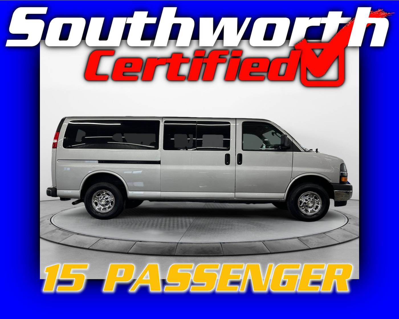 2021 Chevrolet Express Passenger LT — Passenger Van — 43,621 mi — Bloomer, WI