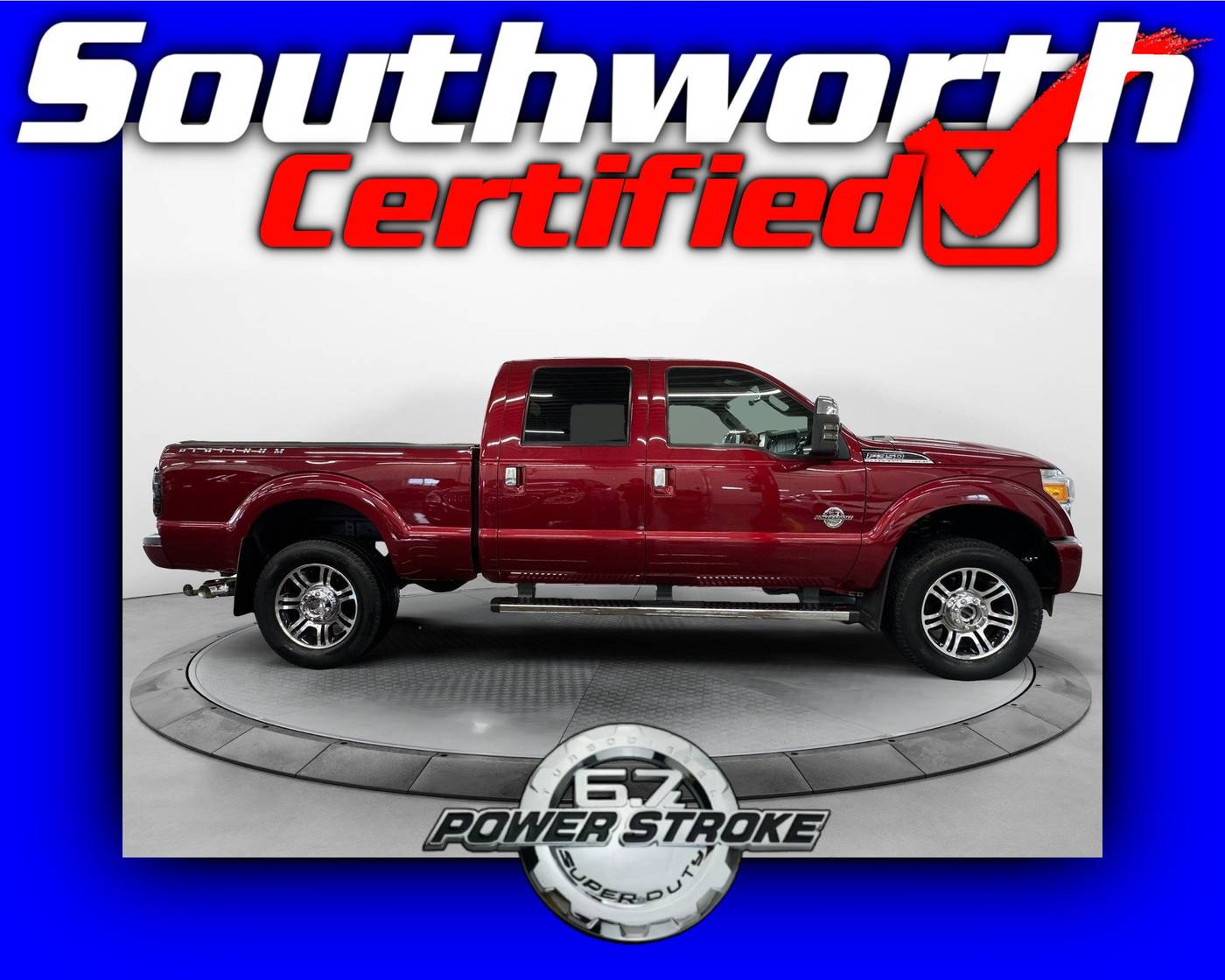 2015 Ford Super Duty F-350 Platinum — Pickup Truck — 81,959 mi — Bloomer, WI