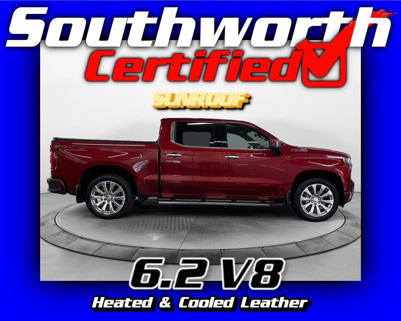 2019 Chevrolet Silverado 1500 High Country — Pickup Truck — 75,106 mi — Bloomer, WI