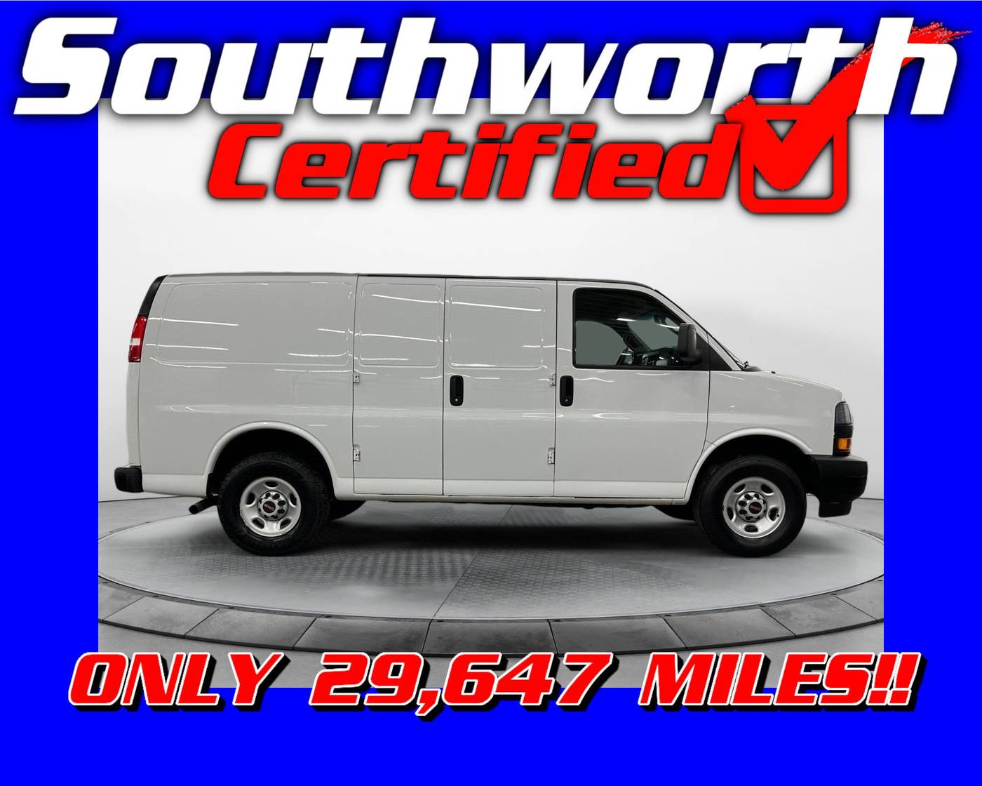 2021 GMC Savana Cargo Van Base — Cargo Van — 29,631 mi — Bloomer, WI