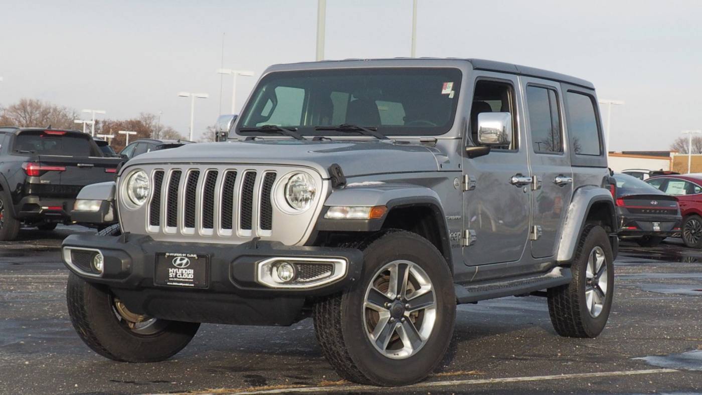 2020 Jeep Wrangler Sahara — SUV — 77,531 mi — Waite Park, MN