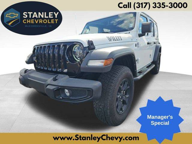 2021 Jeep Wrangler Willys — SUV — 41,263 mi — McCordsville, IN