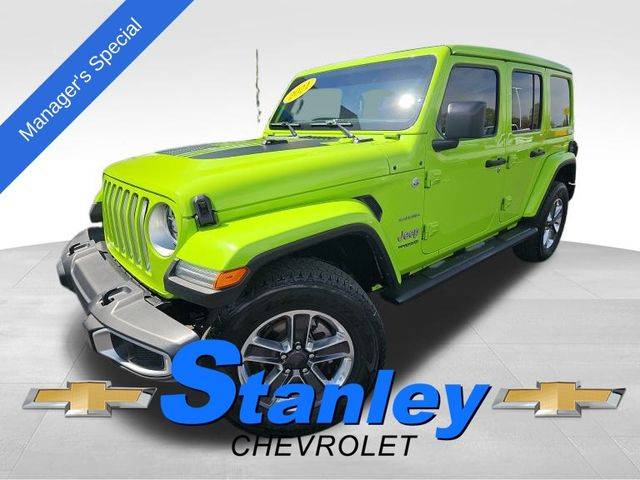 2021 Jeep Wrangler Sahara — SUV — 33,609 mi — McCordsville, IN