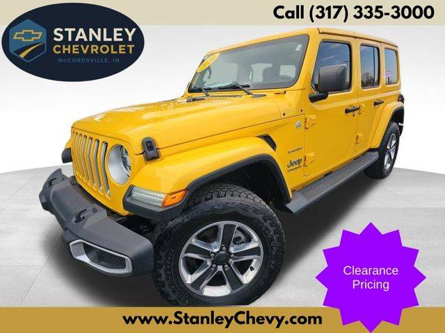 2020 Jeep Wrangler Sahara — SUV — 29,696 mi — McCordsville, IN