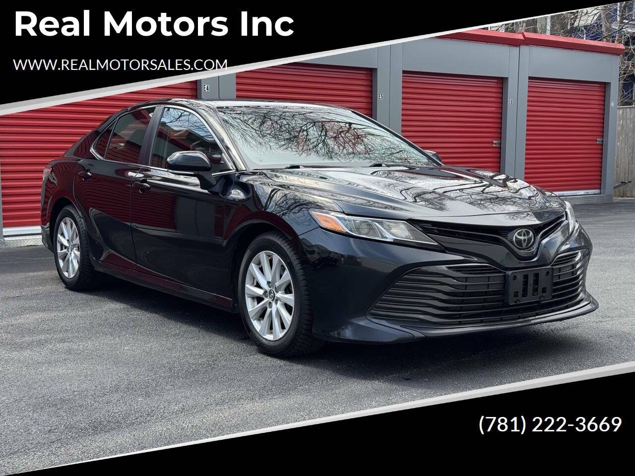 2018 Toyota Camry LE — Sedan — 162,000 mi — Arlington, MA