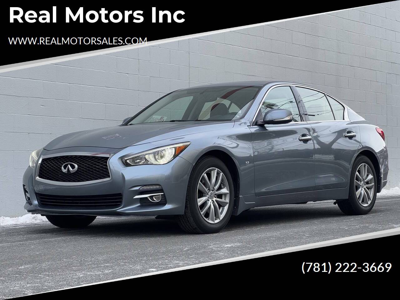 2015 INFINITI Q50 Premium — Sedan — 134,250 mi — Arlington, MA