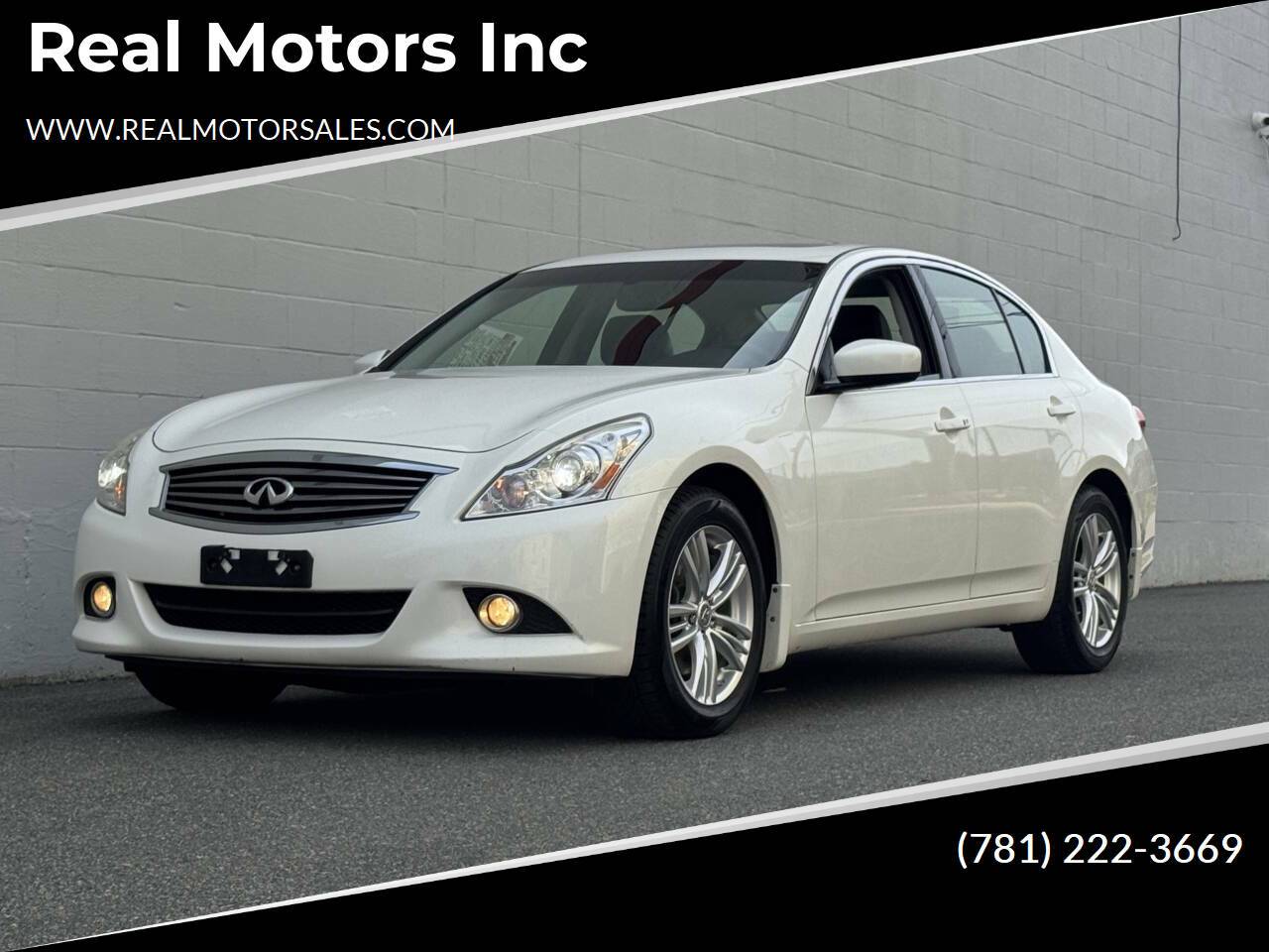 2013 INFINITI G G37x — Sedan — 122,673 mi — Arlington, MA