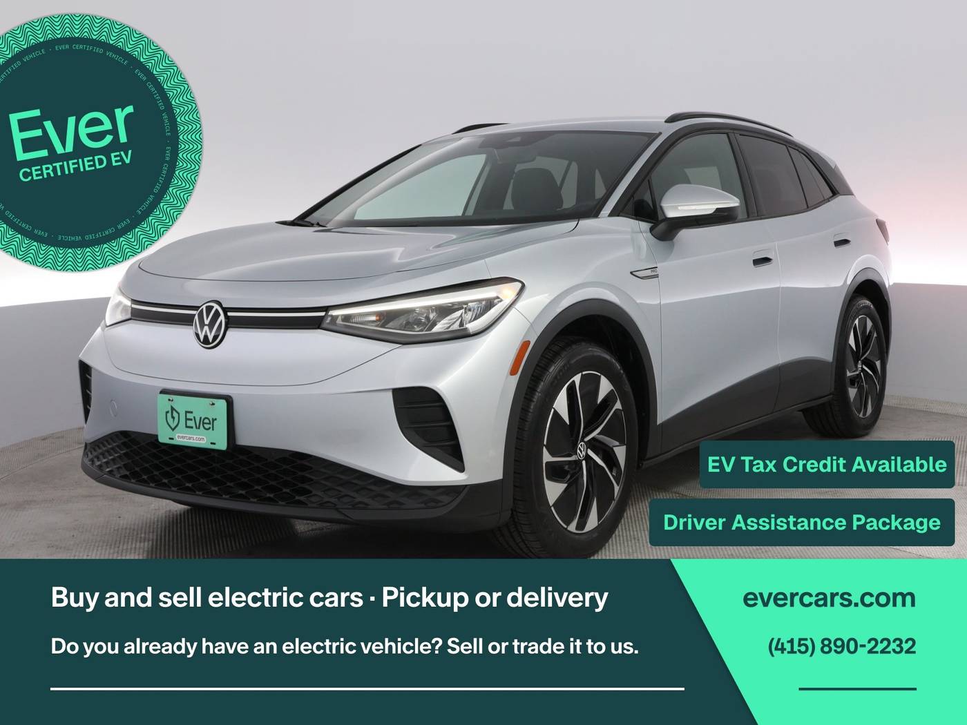 2022 Volkswagen ID.4 Pro — SUV — 9,721 mi — San Francisco, CA