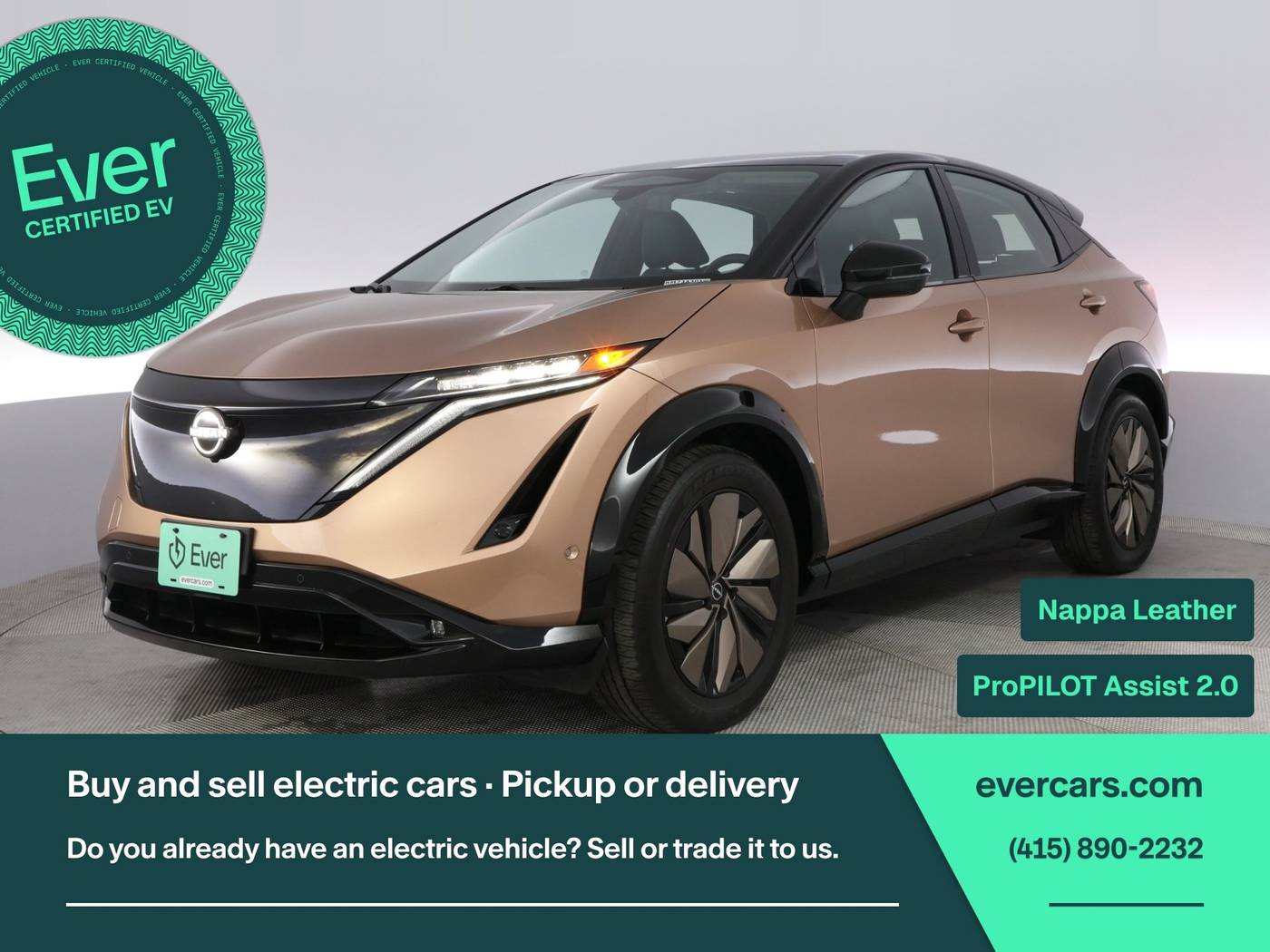 2024 Nissan Ariya PLATINUM+ — SUV — 8,735 mi — San Francisco, CA