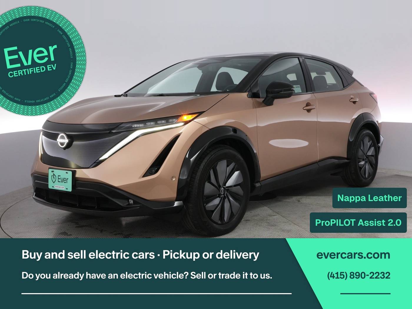 2023 Nissan Ariya Platinum+ — SUV — 13,925 mi — San Francisco, CA