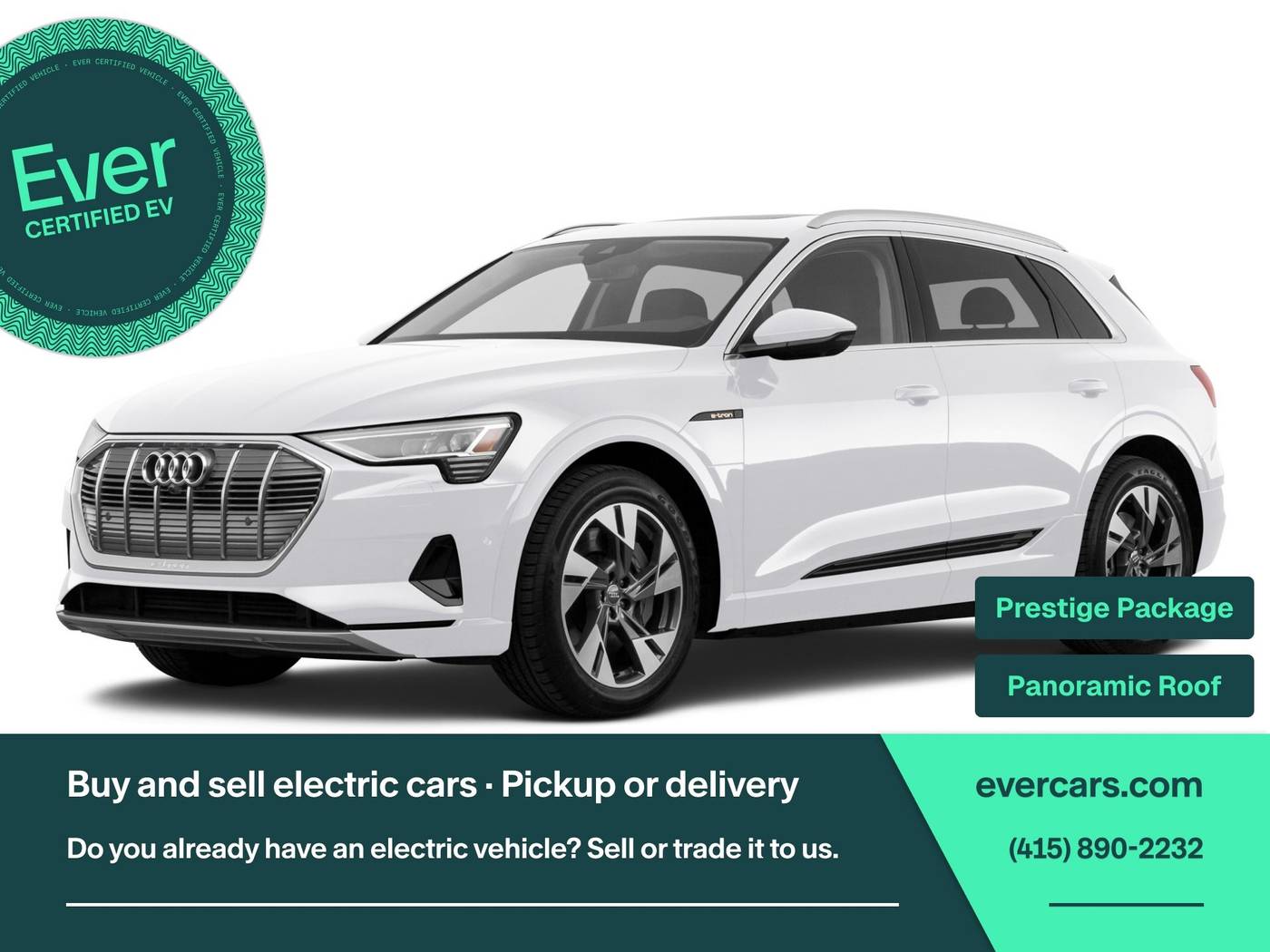 2021 Audi e-tron Prestige — SUV — 33,000 mi — San Francisco, CA
