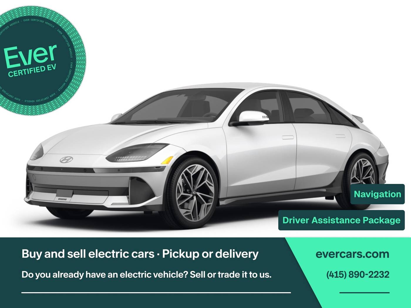 2023 Hyundai IONIQ 6 SEL — Sedan — 10,503 mi — San Francisco, CA
