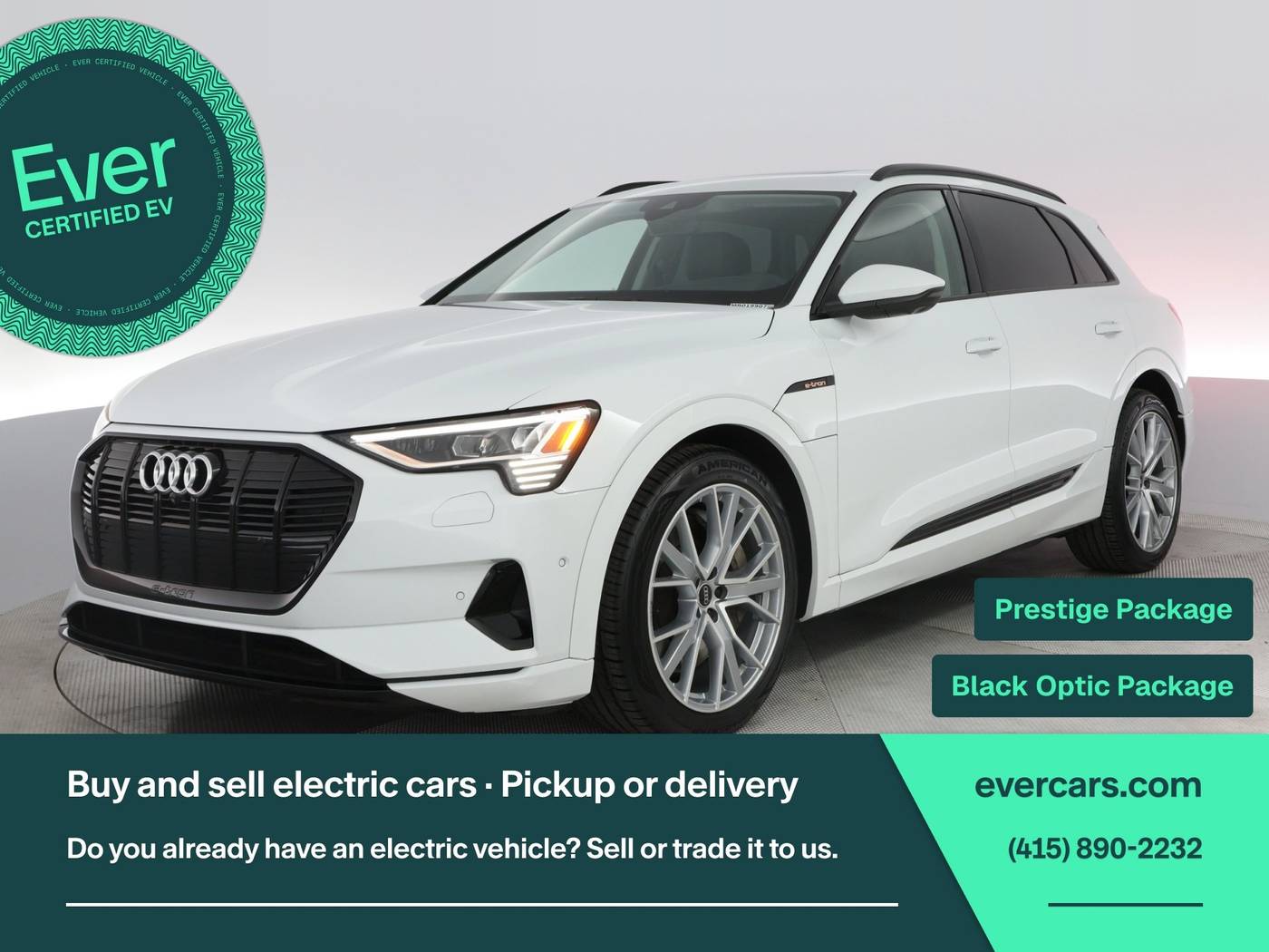 2021 Audi e-tron Prestige — SUV — 29,565 mi — San Francisco, CA